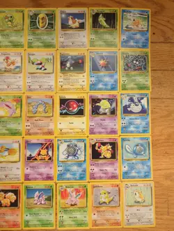 pokemon base set lot 1999 42 Cards ALL NM OR NM/LP - Image 3