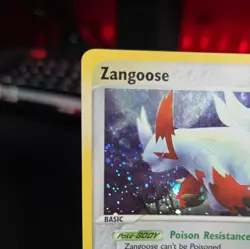 Zangoose 14/100 Holo Rare Pokemon Sandstorm - Lightly Played - Image 2