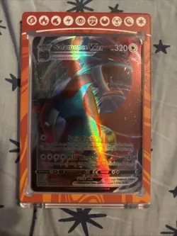 Pokemon TCG Salamence VMAX Darkness Ablaze Holo Ultra Rare - Image 1