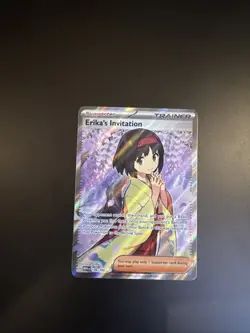 Pokemon - Erika's Invitation - 196/165 - Scarlet & Violet 151 - Holo NM - Image 1