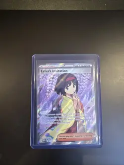 Pokemon - Erika's Invitation - 196/165 - Scarlet & Violet 151 - Holo NM - Image 3