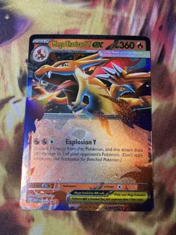 Pokemon Mega Evolution Mega Charizard Y EX 030 Black Star Promo NM - Image 1