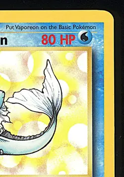 VAPOREON 1999 Pokemon Jungle Non Holo #28 - NM - Image 4