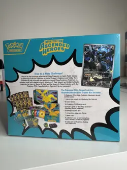 Pokemon TCG Mega Evolution Ascended Heroes Elite Trainer Box Dragonite In Hand - Image 3