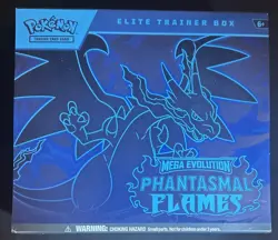 Pokemon Mega Evolution Phantasmal Flames Elite Trainer Box ETB Sealed - Image 2