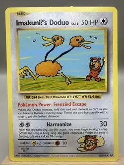 ImakuniU's Doduo Secret Rare - 112/108 - XY Evolutions Pokemon 2016 NM - Image 1