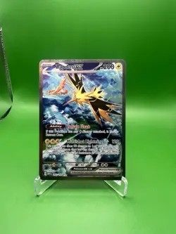 2023 POKEMON MEW ENGLISH 151 SPECIAL ILLUSTRATION RARE #202/165 ZAPDOS EX NM - Image 2