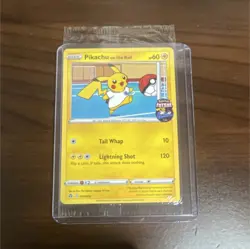 SEALED Pokemon Pikachu on the Ball Futsal Promo 001/005 - Image 1
