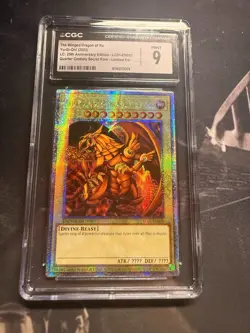 Yu-Gi-Oh! TCG The Winged Dragon of Ra (Quarter Century Secret Rare) - Legendary - Image 1
