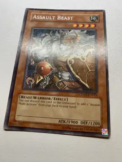Yu-Gi-Oh! Assault Beast Unlimited Rare CRMS-EN024 HP - Image 1