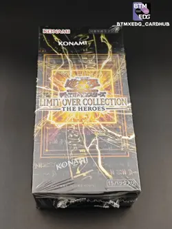 Yu-Gi-Oh OCG Japanese LIMIT OVER COLLECTION THE HEROES Box Factory Sealed - Image 1