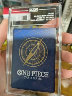 Shanks Silver Parallel (JP) OP09-004 | Graded TAG 9 | One Piece - Image 3
