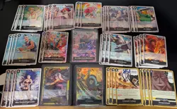 49x One Piece TCG OP14 - Black Crocodile Deck Core - English NM Holo CCG - Image 1