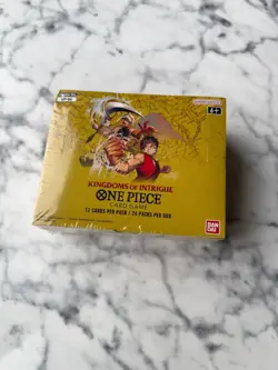 One Piece OP-04 Kingdoms of Intrigue Booster Box - ENGLISH - Image 1