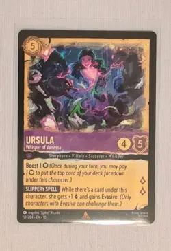 Ursula Whisper of Vanessa #59/204 Whispers in the Well Non-Foil Disney Lorcana - Image 1
