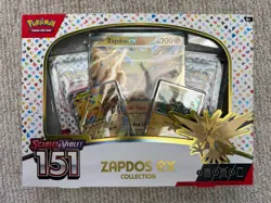 Pokemon TCG: Scarlet & Violet 151 Zapdos ex Collection Box Sealed NEW - Image 1