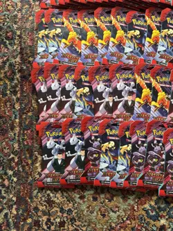 Pokemon Destined Rivals sealed blister pack lot of 50 - Image 5