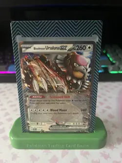 Pokemon TCG Bloodmoon Ursaluna EX SVP 177 Promo - NM - Image 1