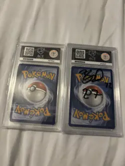 Pokemon TCG slab x 2 Marshadow 146/132 & Vulpix 138/132 Mega Evolutions ACE 10 - Image 2