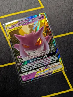Gengar & Mimikyu GX 53/181 SM Team Up Holofoil Ultra Rare Pokemon TCG - Image 2