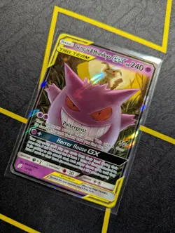 Gengar & Mimikyu GX 53/181 SM Team Up Holofoil Ultra Rare Pokemon TCG - Image 3