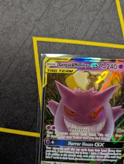 Gengar & Mimikyu GX 53/181 SM Team Up Holofoil Ultra Rare Pokemon TCG - Image 4
