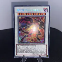 Yugioh Roter Nova-Drache CT07-DE005 Secret Rare NM - Image 2