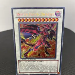 Yugioh Roter Nova-Drache CT07-DE005 Secret Rare NM - Image 3