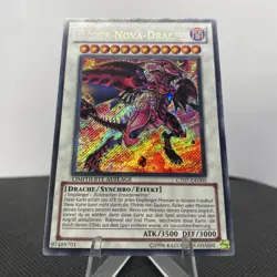 Yugioh Roter Nova-Drache CT07-DE005 Secret Rare NM - Image 4