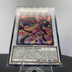 Yugioh Roter Nova-Drache CT07-DE005 Secret Rare NM - Image 5