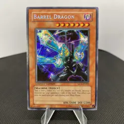 Yugioh Barrel Dragon MC1-EN002 Secret Rare Limited Edition GD/LP - Image 1