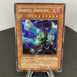 Yugioh Barrel Dragon MC1-EN002 Secret Rare Limited Edition GD/LP - Image 5