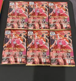 ONE PIECE Heroines EB-03 Sealed Booster pack English Lot Of 6 - Image 1