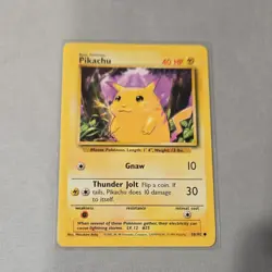 Vintage 1995 Pokemon Base Set, jungle 4x Cards, FAT Pikachu Charmander Eevee - Image 2