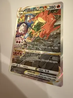 Pokemon Charizard VSTAR 280 HP Promo SWSH262 Sword & Shield Holo Single Card - Image 3