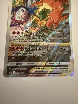 Pokemon Charizard VSTAR 280 HP Promo SWSH262 Sword & Shield Holo Single Card - Image 5