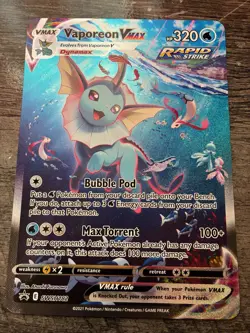 Vaporeon Flareon Jolteon VMAX SWSH 182, 180, 184 Sword & Shield JUMBO Cards - Image 1