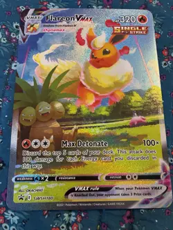 Vaporeon Flareon Jolteon VMAX SWSH 182, 180, 184 Sword & Shield JUMBO Cards - Image 3