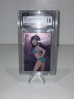 2017 Sword Art Online Yuuki Foil Japan Wafer Card CGC 10 Gem Mint - Image 1