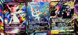 Pokemon TCG Jumbo Card Lot Vaporeon Vmax Swsh182, Dark Sylveon Swsh134 Etc MP/NM - Image 2