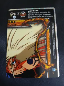 Yu Yu Hakusho TCG - Yusuke, The Raver - Complete King Set 4 Cards Near Mint - Image 4