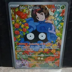 Pokemon Ascended Heroes Erika's Tangela ASC 218/217 English TCG Card - Image 1