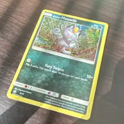 Pokemon Alolan Meowth 008/012 McDonald's 2017 Promo Holo 70 HP Card - Image 2