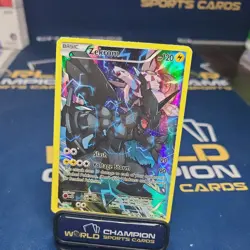 Pokemon TCG Zekrom 2015 XY Black Star Promo Full Art Holo Card #XY76 HP - Image 1