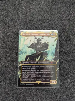 MTG Jin Sakai, Ghost of Tsushima Rainbow Foil NM - Image 1
