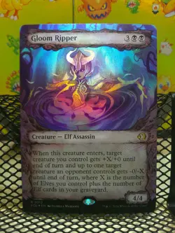 Gloom Ripper-Lorwyn Eclipsed-Borderless-Foil-312-NM - Image 1
