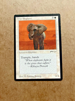 MTG Arabian Nights War Elephant (Light) - Image 1