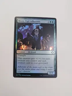 MTG - Moon-Vigil Adherents (Foil) - Lorwyn Eclipsed NM/M Condition - Image 1