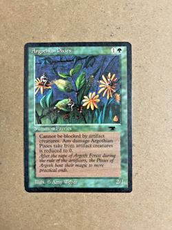MTG Antiquities Argothian Pixies - Image 1