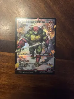 Raphael, the Nightwatcher - Foil - Showcase Teenage Mutant Ninja Turtles MTG - Image 1